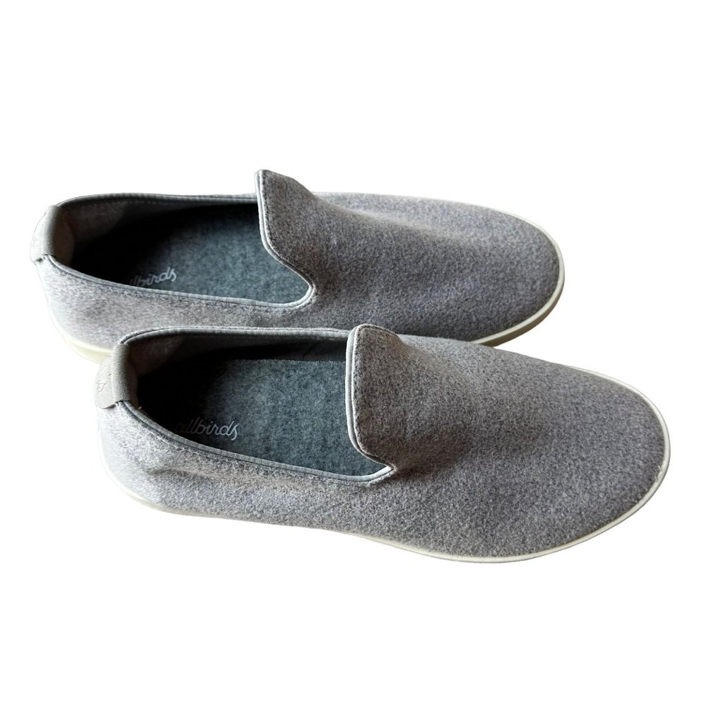 Allbirds Gray Merino Wool Loafers Slip Ons Womens Size 11 Athleisure Shoes NWT